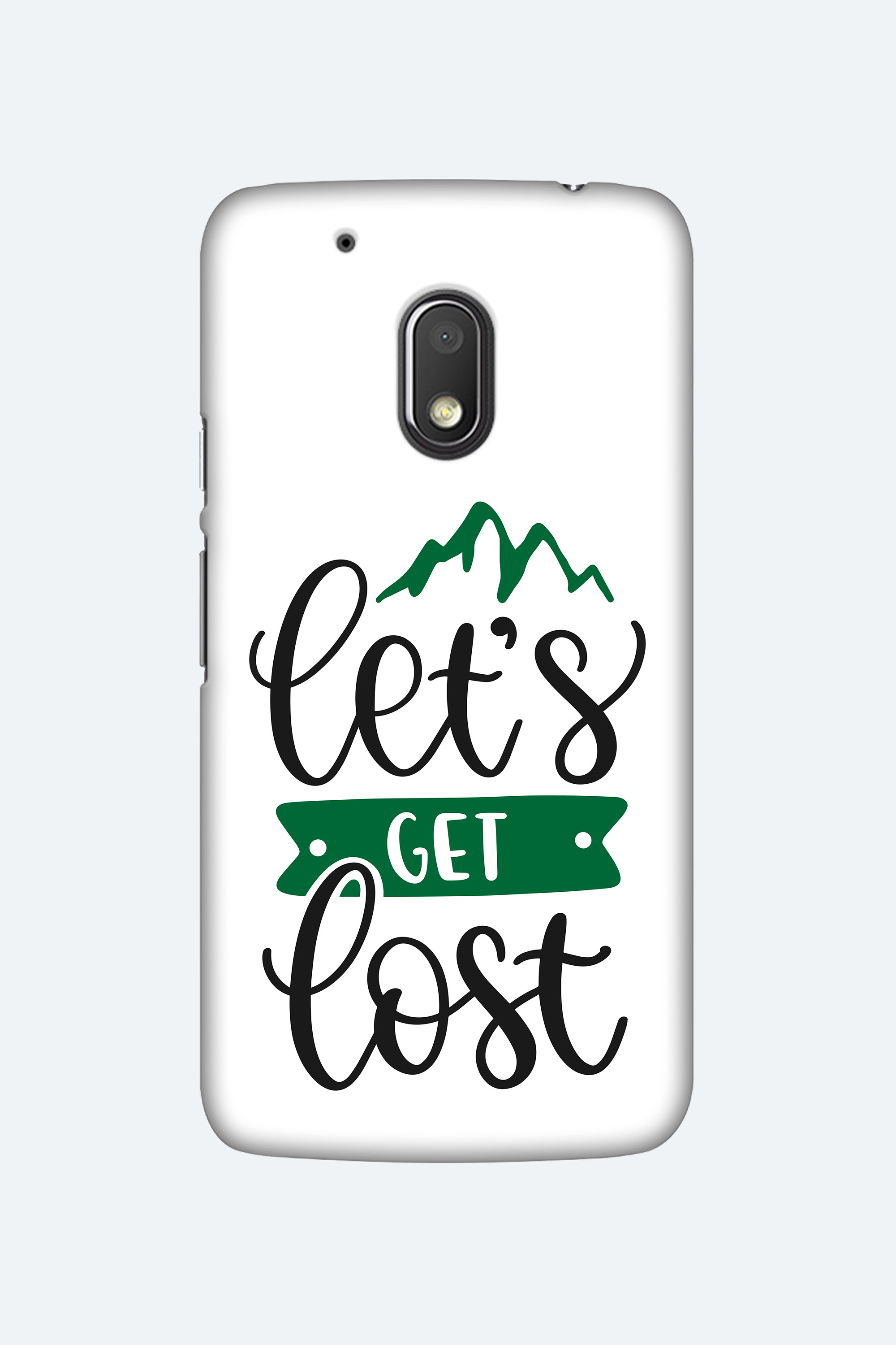 Lets Get Lost Light - Moto G4 Play Cover