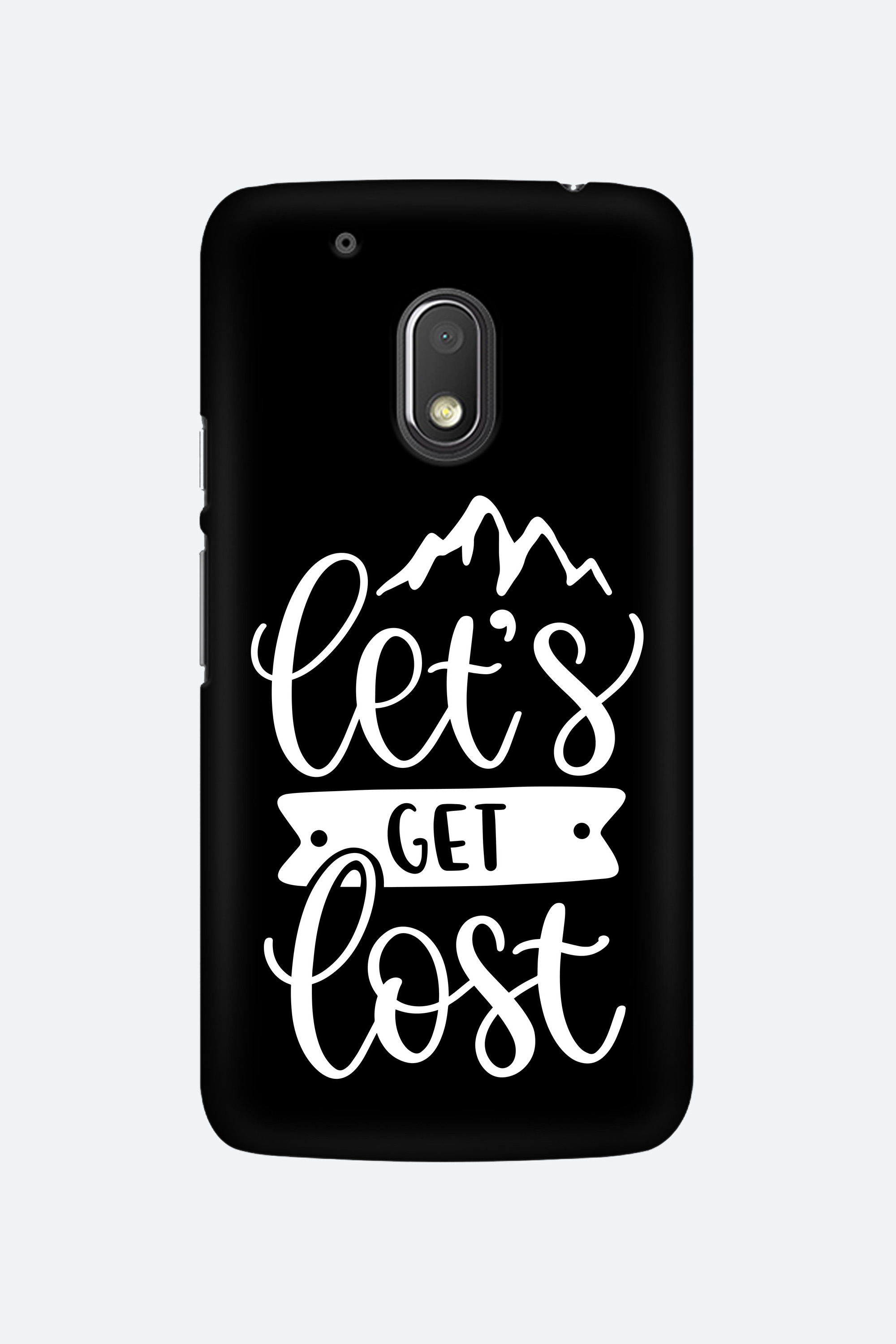 Lets Get Lost Dark - Moto G4 Play Cover