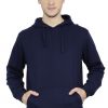 Navy Blue Hoodie Sweatshirt