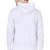 Men's White Hoodie Sweatshirt