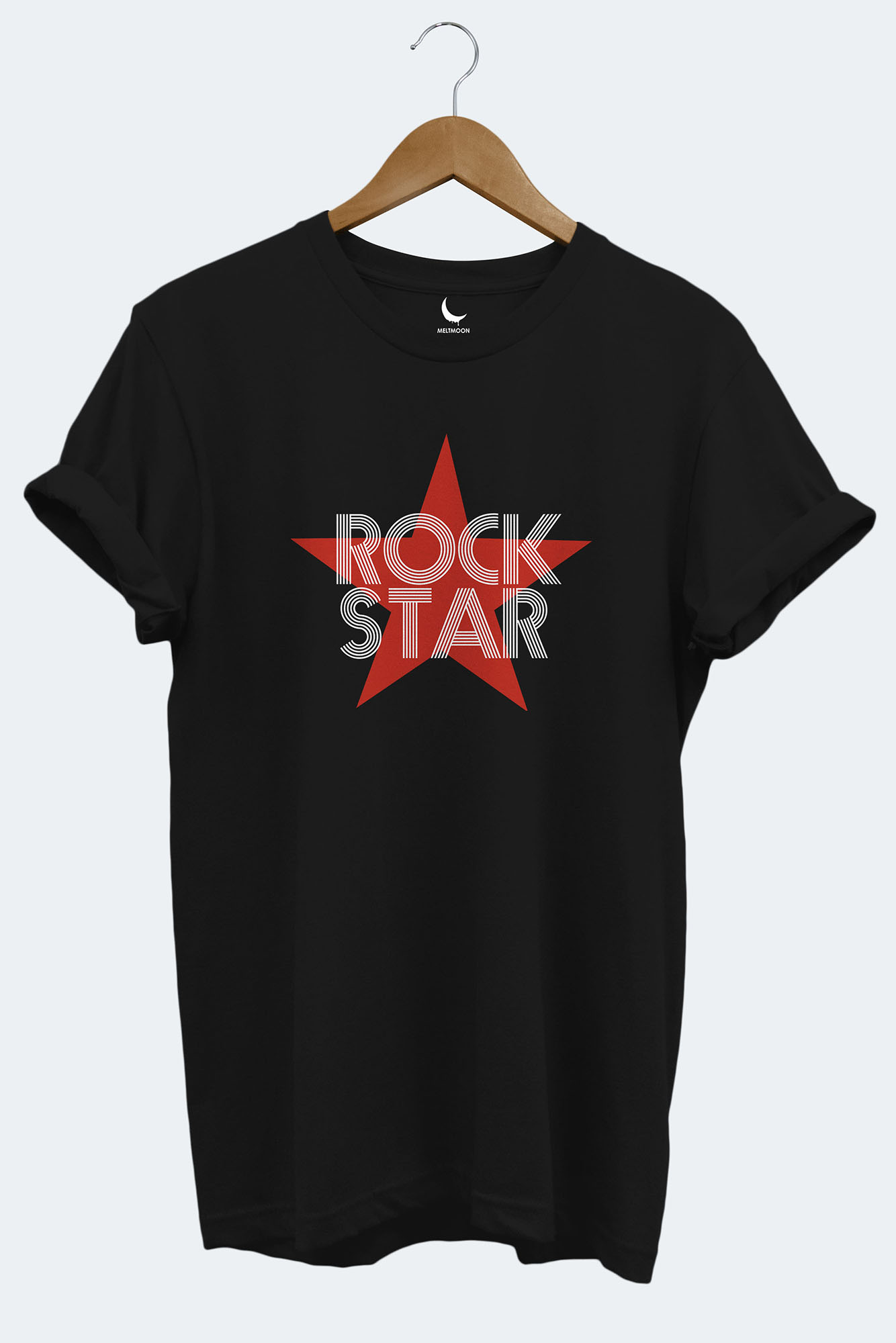 Rock Star - Men's Half Sleeve Tshirt