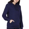 Women's Navy Blue Hoodie Sweatshirt