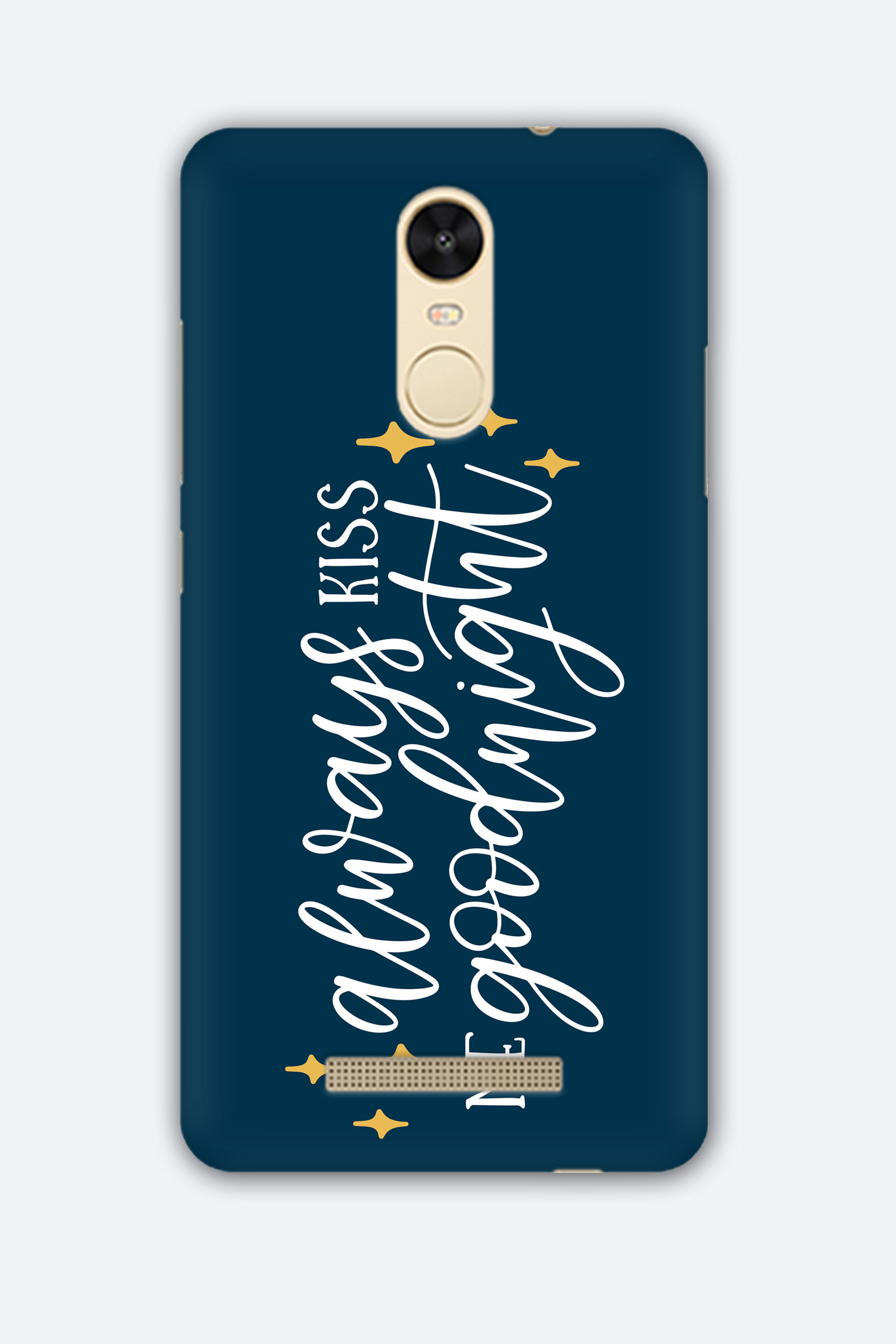 Always Kiss Me Good Night -  Xiaomi REDMI Note 3 Mobile Cover