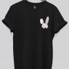 Bunny in Pocket Graphic Tshirt for men & Women