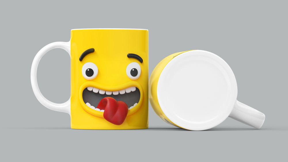 Cute Emoji Coffee Mug