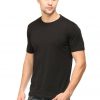 Men's Solid Black T-shirt