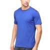 Men's Solid Royal Blue T-shirt