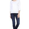 Women's White Full Sleeve Tshirt (2)