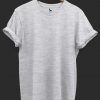 Grey Melange Unisex Tshirt Meltmoon
