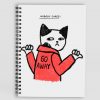 Nobody Cares Angry Cat | A5 Notepad