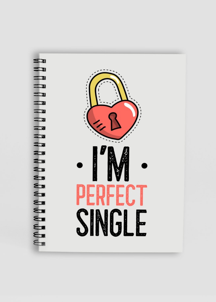 I'M Perfect Single Printed A5 Notepad