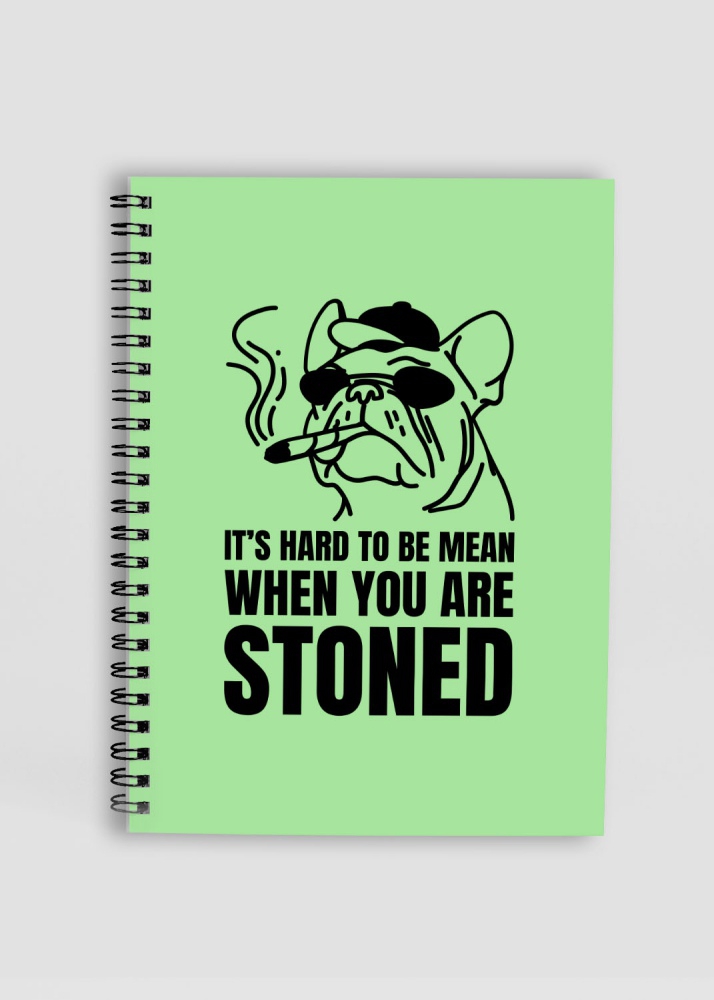 Hard to be mean when you are stoned
