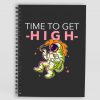 Time to get high Weed Notepad