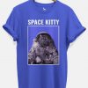 Space Kitty Printed Graphic Tshirt