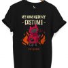Funny Cat Halloween T shirt black