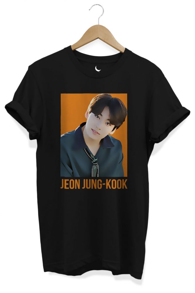 BTS jungkook Portrait Printed Unisex Tshirt